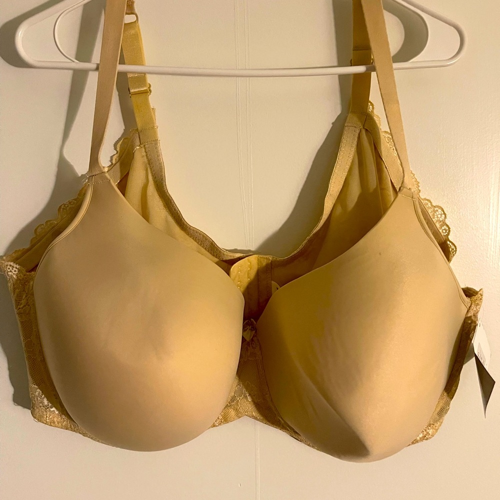 Nude color plus size bra